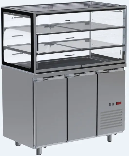 Serveringsdisk I tre plan